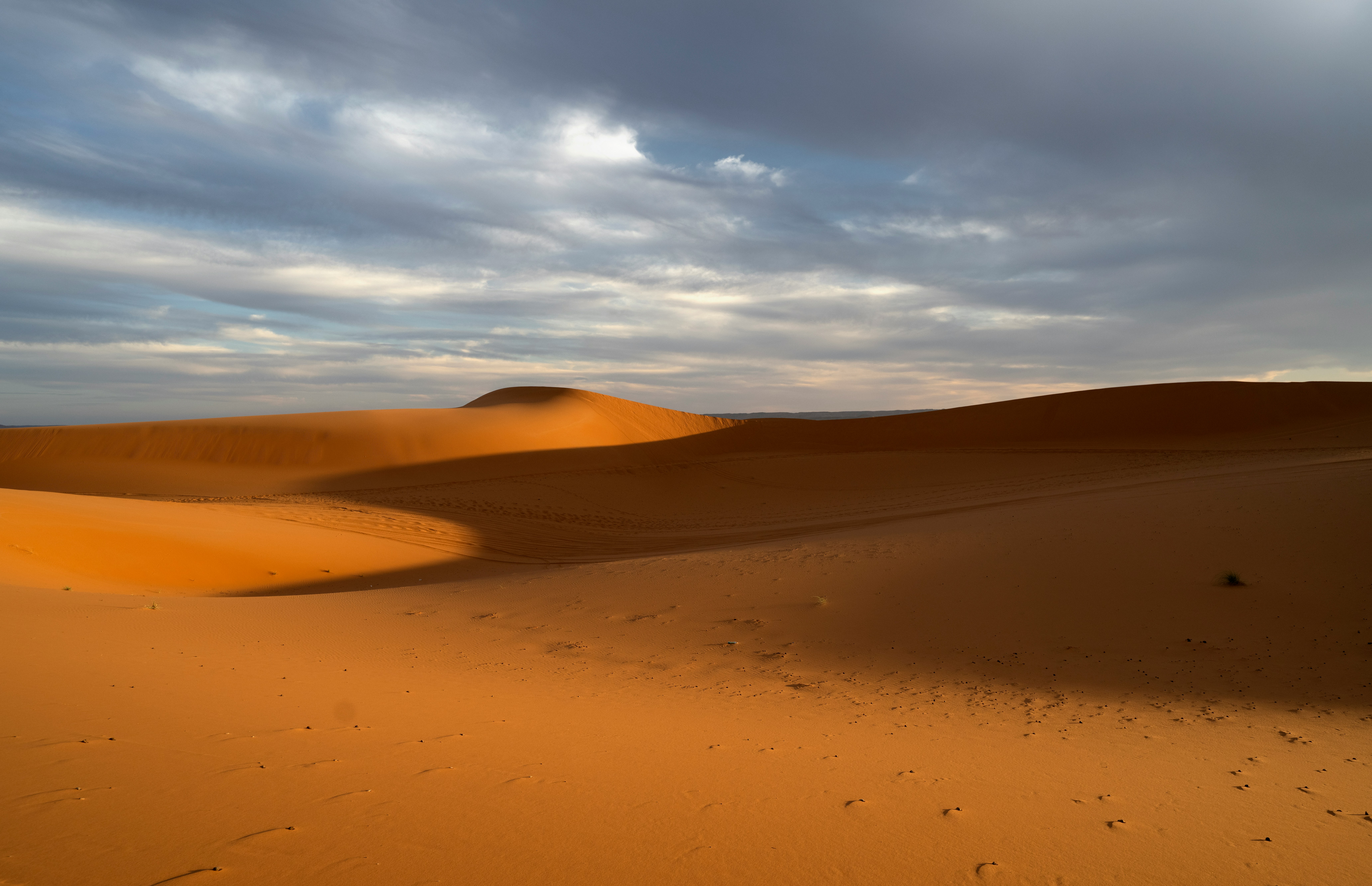 A landscape view of North Africa.
