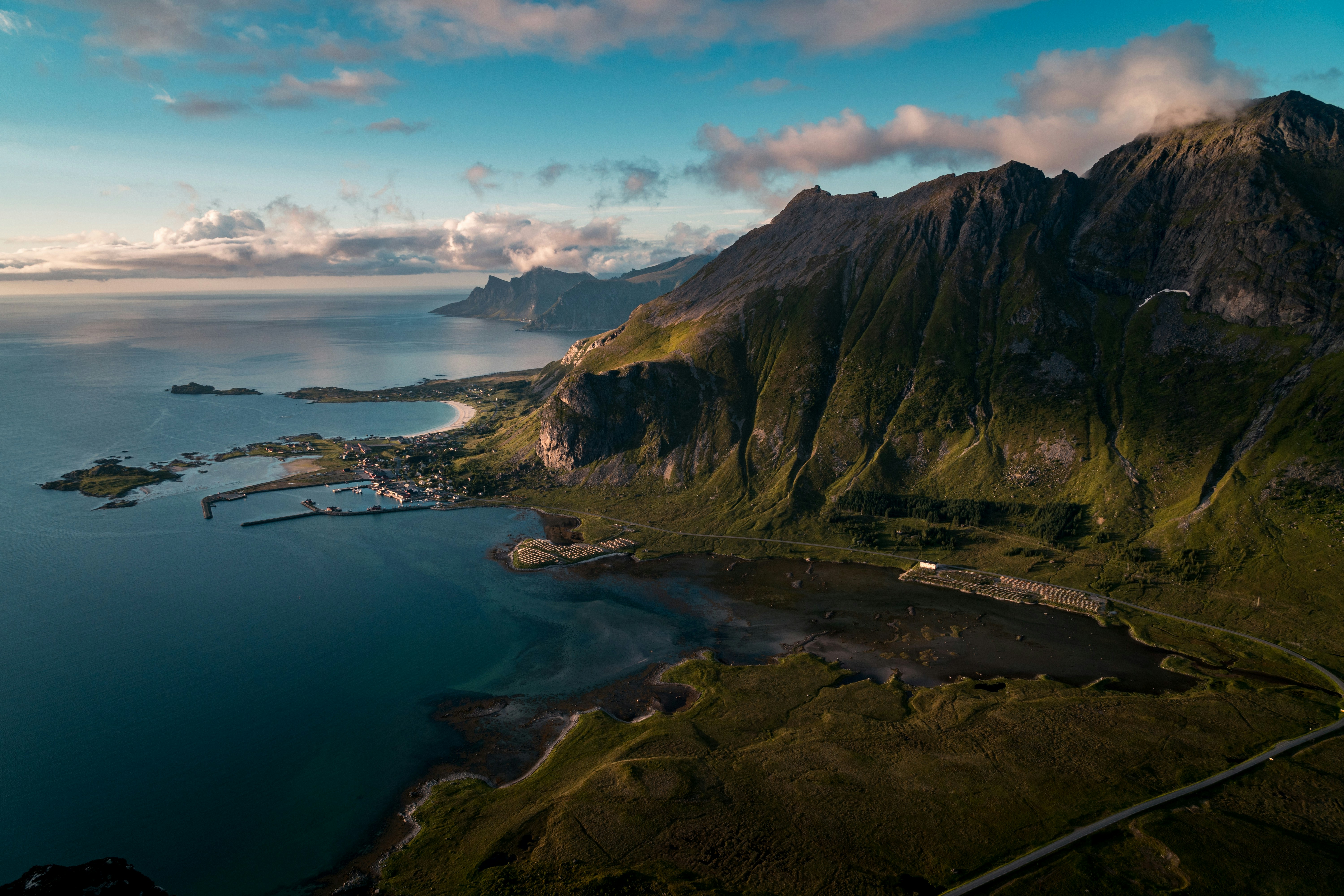 A landscape view of Northern Norway.