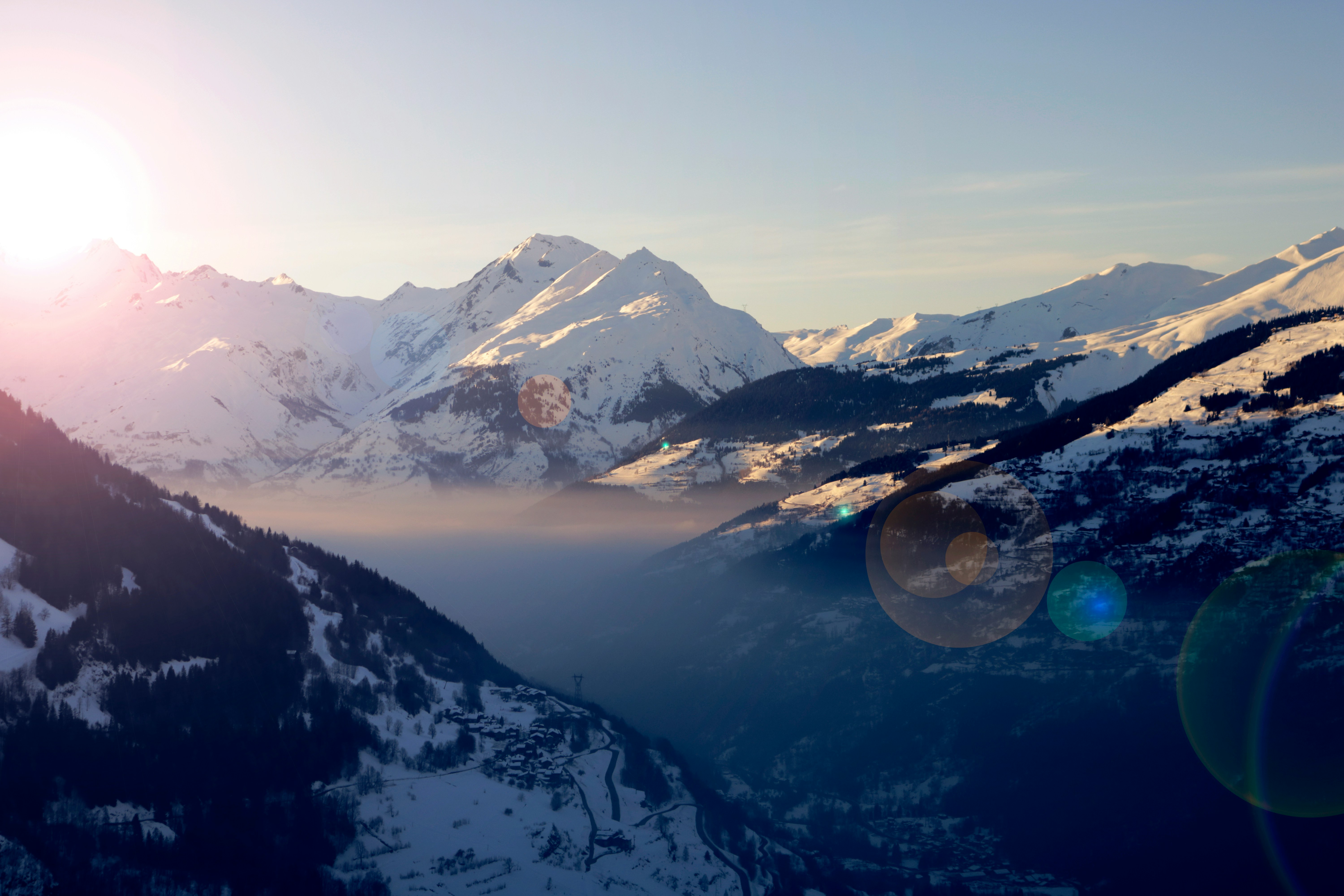 A landscape view of Other Alpine / cold mountain place.
