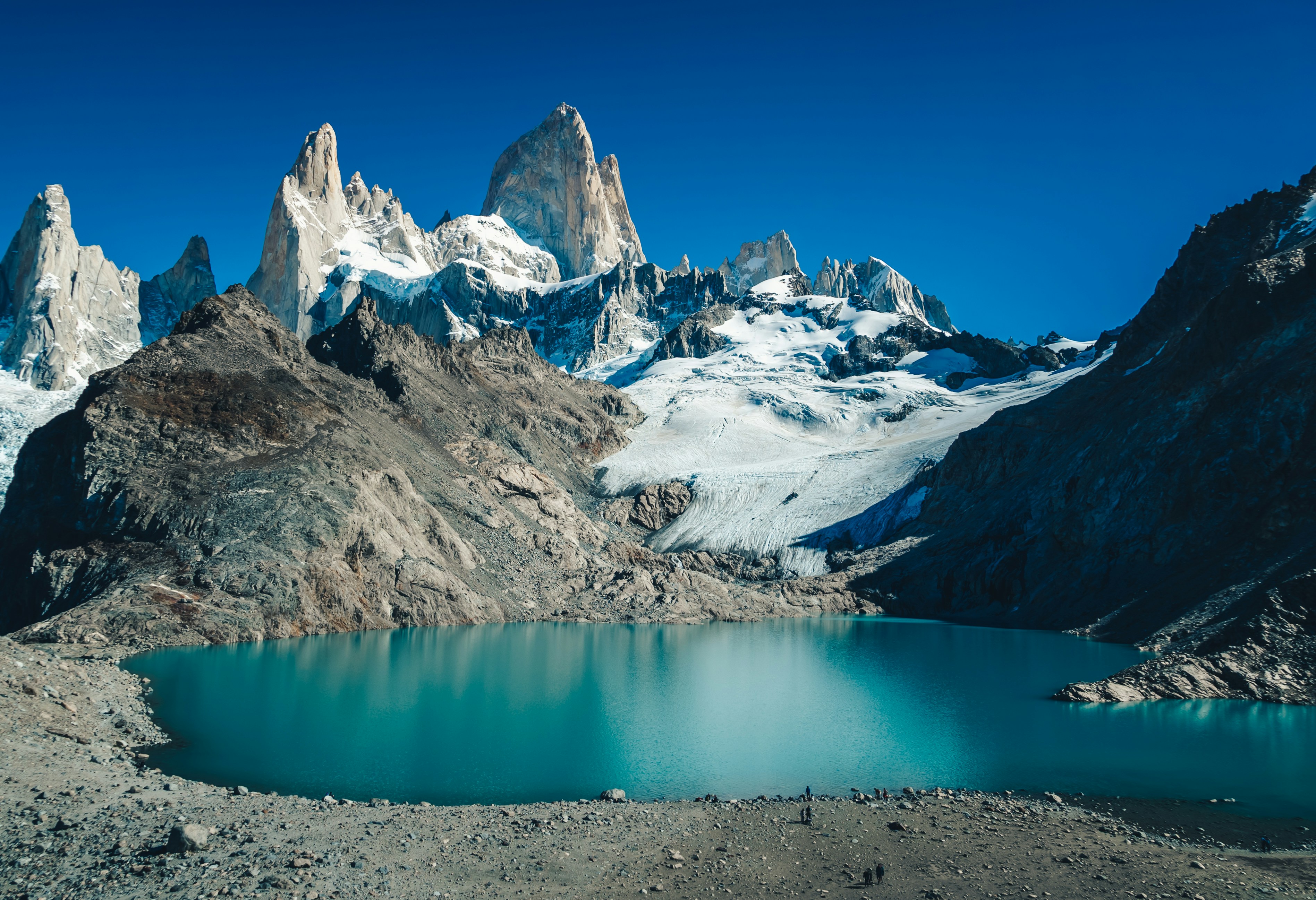 A landscape view of Patagonia mountain trip.